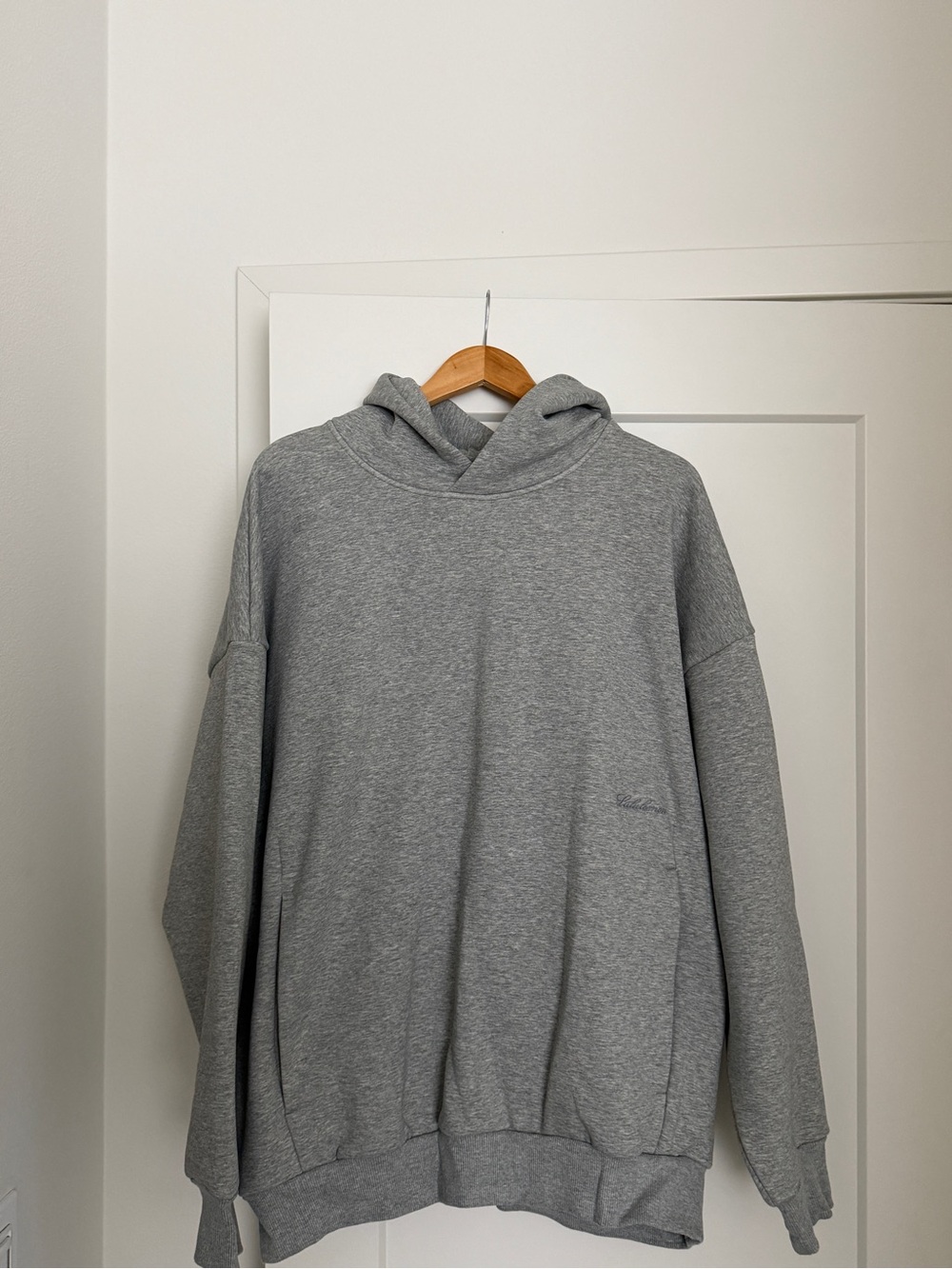 Lululemon Oversized Men's Hoodie - Script Logo